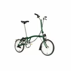 Brompton C Line Utility High Handlebar-Racing Green -Bikes Sales Shop 1058512 5