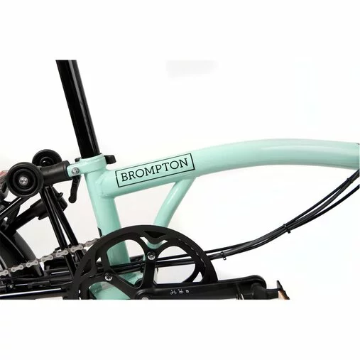 Brompton Electric C Line Explore Mid Handlebar-Turkish Green 2 Brompton Electric C Line Explore Mid Handlebar-Turkish Green - Image 2