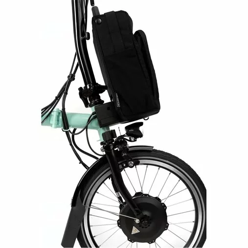 Brompton Electric C Line Explore Mid Handlebar-Turkish Green 4 Brompton Electric C Line Explore Mid Handlebar-Turkish Green - Image 4