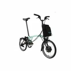 Brompton Electric C Line Explore Mid Handlebar-Turkish Green 12 Brompton Electric C Line Explore Mid Handlebar-Turkish Green -Bikes Sales Shop 1074013 5