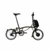 Brompton Electric C Line Explore Mid Handlebar-Black Lacquer