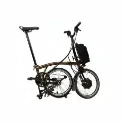 Brompton Electric C Line Explore Mid Handlebar-Black Lacquer -Bikes Sales Shop 1075219 5