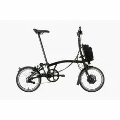 Brompton Electric C Line Explore High Handlebar-Black