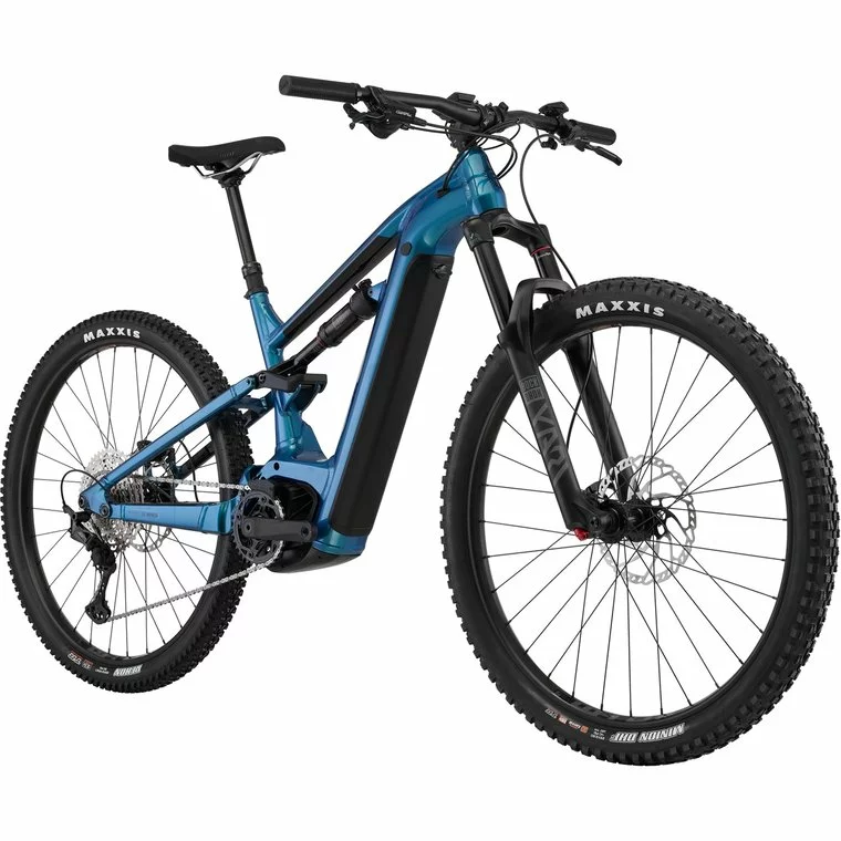 Cannondale Moterra Neo 3 Electric Mountain Bike-Deep Teal 22 3 Cannondale Moterra Neo 3 Electric Mountain Bike-Deep Teal 22 - Image 3