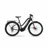 Haibike Trekking 6 Mid 2022 Electric Hybrid Bike-Black/Red 22