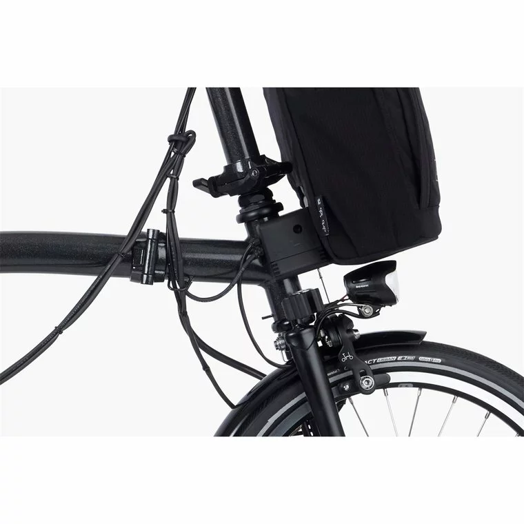 Brompton Electric P Line Urban Mid Handlebar-Midnight Black 2 Brompton Electric P Line Urban Mid Handlebar-Midnight Black - Image 2