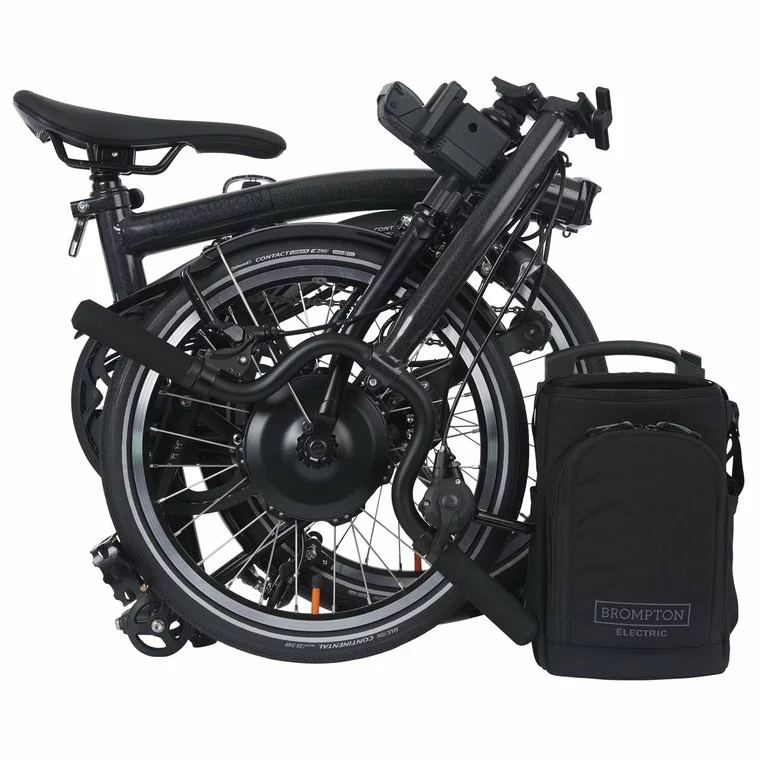 Brompton Electric P Line Urban Mid Handlebar-Midnight Black 6 Brompton Electric P Line Urban Mid Handlebar-Midnight Black - Image 6