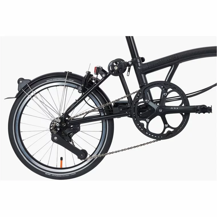 Brompton Electric P Line Urban Mid Handlebar-Midnight Black 7 Brompton Electric P Line Urban Mid Handlebar-Midnight Black - Image 7