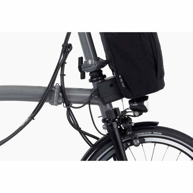 Brompton Electric P Line Urban Mid Handlebar-Storm Grey 2 Brompton Electric P Line Urban Mid Handlebar-Storm Grey - Image 2