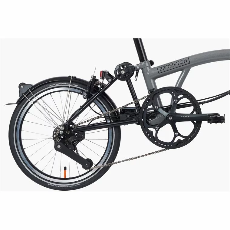 Brompton Electric P Line Urban Mid Handlebar-Storm Grey 7 Brompton Electric P Line Urban Mid Handlebar-Storm Grey - Image 7