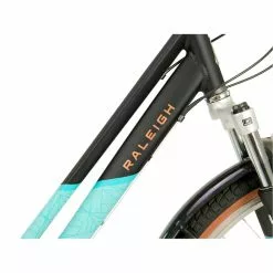 Raleigh Pioneer Trail Low Step Hybrid Bike-Aqua/Black 22 10 Raleigh Pioneer Trail Low Step Hybrid Bike-Aqua/Black 22 -Bikes Sales Shop 1206958 4