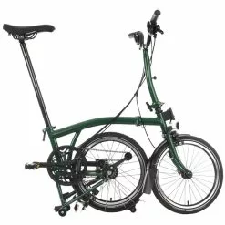 Brompton C Line Explore Mid Handlebar-Racing Green -Bikes Sales Shop 1300762 4