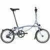 Brompton C Line Explore Mid Handlebar-Cloud Blue