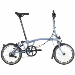 Brompton C Line Explore Mid Handlebar-Cloud Blue