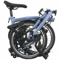 Brompton C Line Explore Mid Handlebar-Cloud Blue -Bikes Sales Shop 1300816 3