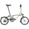 Brompton C Line Explore Mid Handlebar-Matcha Green