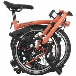 Brompton C Line Explore Mid Handlebar-Fire Coral -Bikes Sales Shop 1300915 3