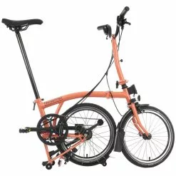 Brompton C Line Explore Mid Handlebar-Fire Coral -Bikes Sales Shop 1300915 4