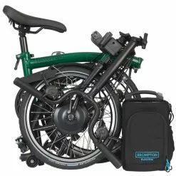 Brompton Electric C Line Explore Mid Handlebar-Racing Green -Bikes Sales Shop 1302601 3