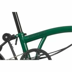 Brompton Electric C Line Explore Mid Handlebar-Racing Green -Bikes Sales Shop 1302601 6