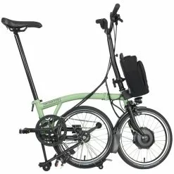 Brompton Electric C Line Explore High Handlebar-Matcha Green -Bikes Sales Shop 1304761 4