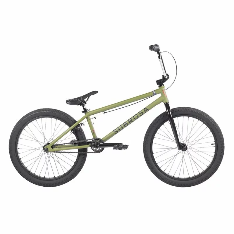 Subrosa Malum 22in BMX Bike-Army Green 1 Subrosa Malum 22in BMX Bike-Army Green