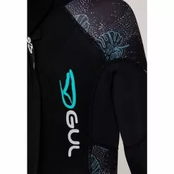 GUL Core 3/2mm Full Wetsuit Womens-Black/Print 12 GUL Core 3/2mm Full Wetsuit Womens-Black/Print -Bikes Sales Shop 324964 4