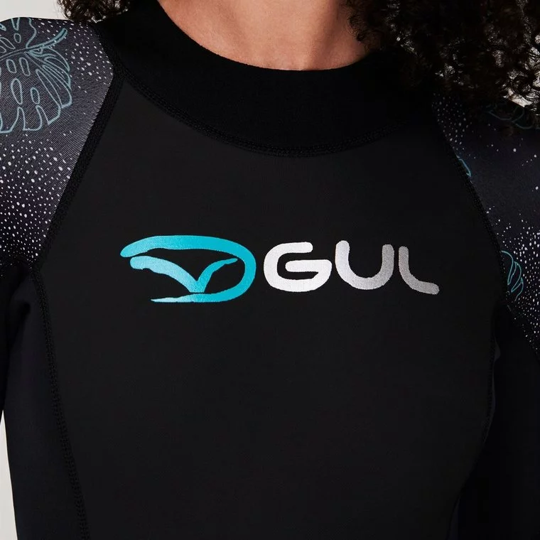 GUL Core 3/2mm Full Wetsuit Womens-Black/Print 6 GUL Core 3/2mm Full Wetsuit Womens-Black/Print - Image 6