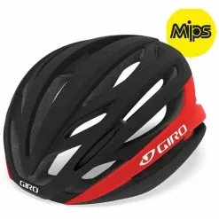 Giro Syntax MIPS Road Helmet-Black/Red