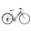 Raleigh Pioneer Low Step Hybrid Bike-Black/Silver 22