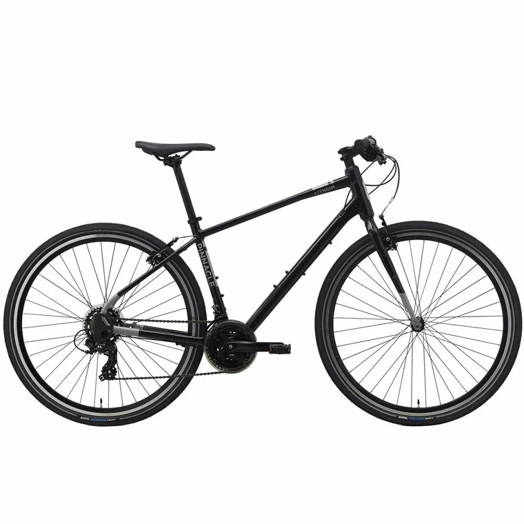 Pinnacle Lithium 1 Hybrid Bike-Black B 1 Pinnacle Lithium 1 Hybrid Bike-Black B