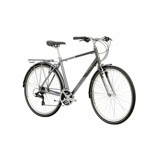 Raleigh Pioneer Hybrid Bike-Black/Silver 22 2 Raleigh Pioneer Hybrid Bike-Black/Silver 22 - Image 2