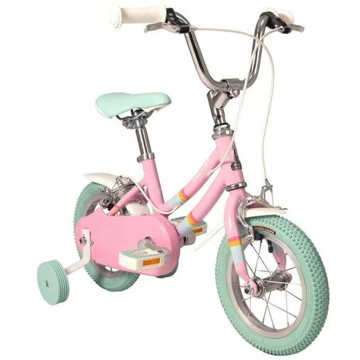 Raleigh Pop 12 Inch Kids Bike-Pink 22 2 Raleigh Pop 12 Inch Kids Bike-Pink 22 - Image 2