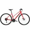 Trek FX 2 Disc Womens 2022 Hybrid Bike-Satin Viper Red
