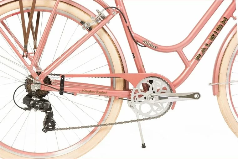 Raleigh Willow Hybrid Bike-Cherry 22 3 Raleigh Willow Hybrid Bike-Cherry 22 - Image 3