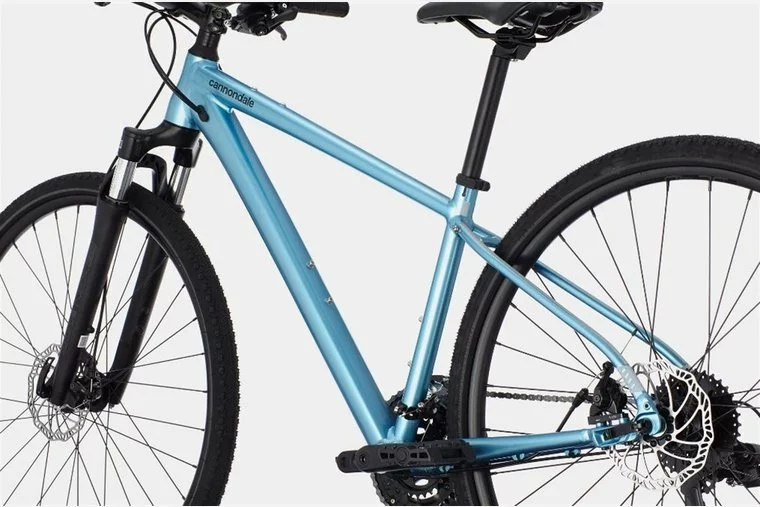 Cannondale Quick CX 4 2022 Womens Hybrid Bike-Alpine Blue 22 2 Cannondale Quick CX 4 2022 Womens Hybrid Bike-Alpine Blue 22 - Image 2