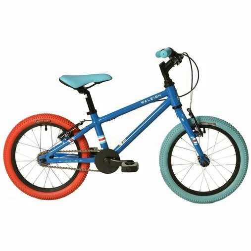 Raleigh Pop 16 Inch Kids Bike-Blue 22 2 Raleigh Pop 16 Inch Kids Bike-Blue 22 - Image 2