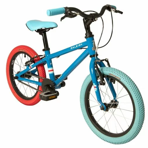Raleigh Pop 16 Inch Kids Bike-Blue 22 3 Raleigh Pop 16 Inch Kids Bike-Blue 22 - Image 3