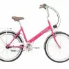 Raleigh Hoppa Hybrid Bike-Raspberry 22