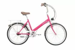 Raleigh Hoppa Hybrid Bike-Raspberry 22