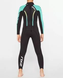 2XU Propel Youth Wetsuit-Black/Oasis -Bikes Sales Shop 644974 3