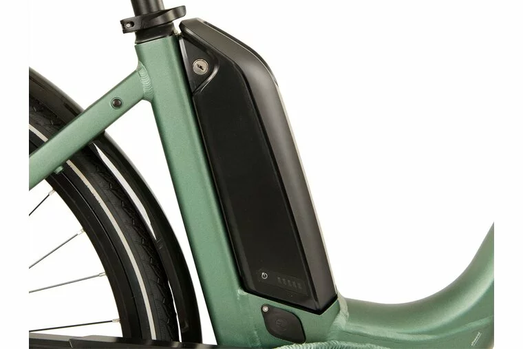 Raleigh Motus LowStep Electric Hybrid Bike-Green 22 10 Raleigh Motus LowStep Electric Hybrid Bike-Green 22 - Image 10