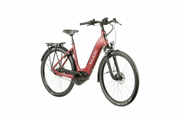 Raleigh Motus Tour LowStep Hub Electric Hybrid Bike-Red 22 2 Raleigh Motus Tour LowStep Hub Electric Hybrid Bike-Red 22 - Image 2