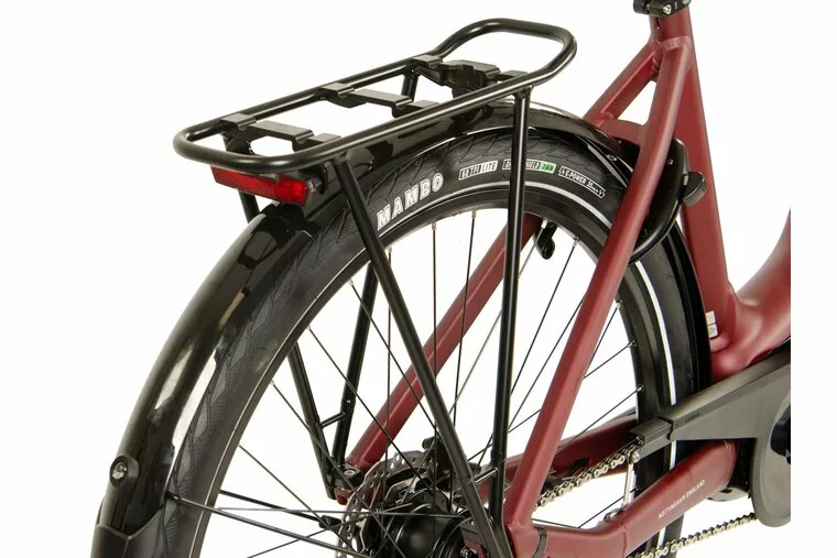 Raleigh Motus Tour LowStep Hub Electric Hybrid Bike-Red 22 7 Raleigh Motus Tour LowStep Hub Electric Hybrid Bike-Red 22 - Image 7