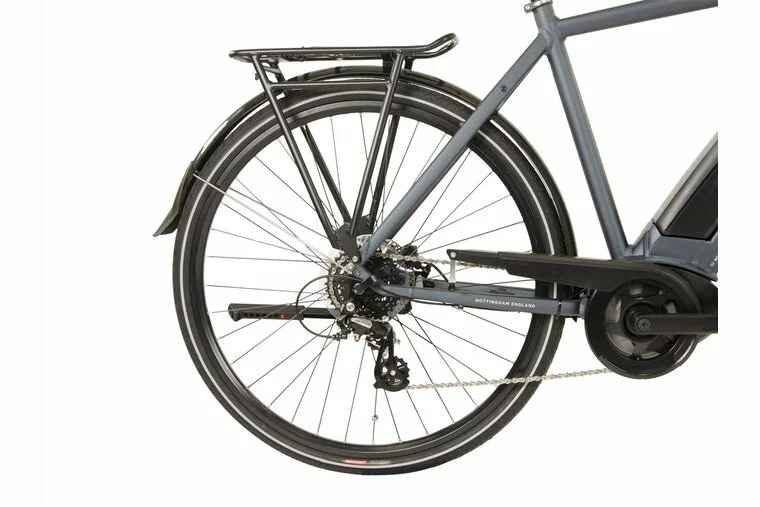 Raleigh Motus CrossBar Electric Hybrid Bike-Blue 22 8 Raleigh Motus CrossBar Electric Hybrid Bike-Blue 22 - Image 8