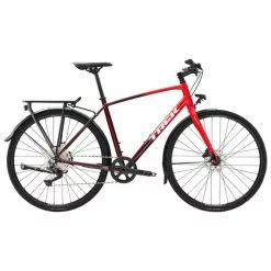 Trek FX 3 Disc Equipped Hybrid Bike-Viper Red 23