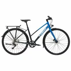 Trek FX 3 Disc Stagger Equipped Hybrid Bike-Alpine Blue 23