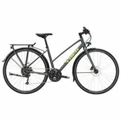 Trek FX 2 Disc Equipped Stagger Hybrid Bike-Lithium Grey 23
