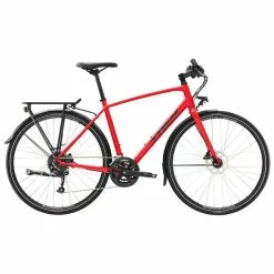 Trek FX 2 Disc Equipped Hybrid Bike-Viper Red 23