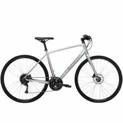 Trek FX 2 Disc 2022 Hybrid Bike-Quicksilver 23